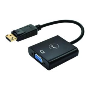 Adaptador Unno AD3006BK DisplayPort a VGA