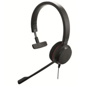 Audífono Jabra Evolve 20 UC mono USB-A con micrófono