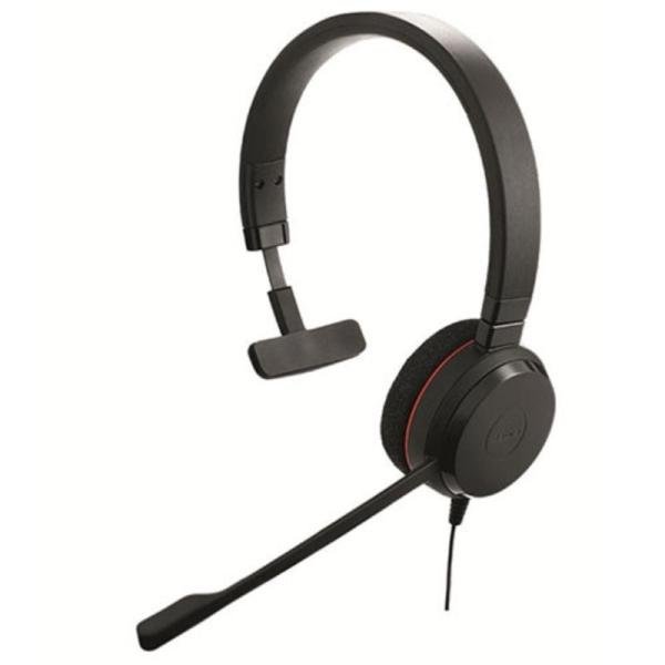 Audífono Jabra Evolve 20 UC mono USB-A con micrófono