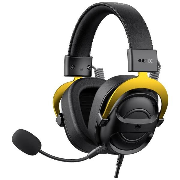 Audífonos BOETEC (LYCAN) GAMING 3.5MM/USB con micrófono