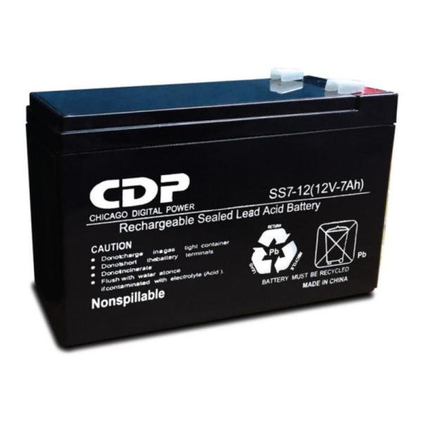 Batería CDP (SLB12-7) 12VA/7AMP para UPS