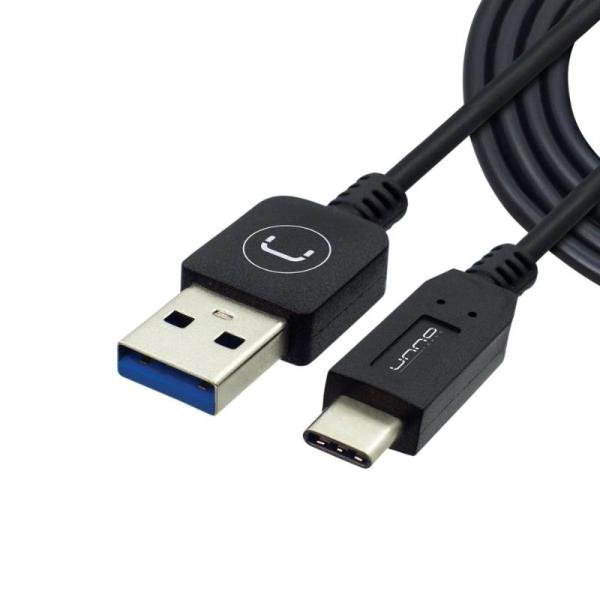 Cable Unno CB4054BK USB-A a USB-C 1,5 m