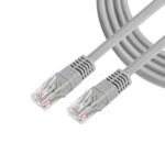 Patch cord Unno CB4310GY Cat6 RJ45 3 m gris