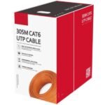 Cable UTP DAHUA (PFM922I-6UN-C) CAT6 1000 FT NARANJA