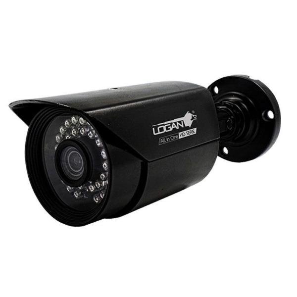Cámara LOGAN (LX2BBMR) BULLET STARLIGHT 2MPX 1080P/AHD/TVI/CVI/CBVS sin cable