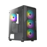 Gabinete AZZA Fighter CSAZ-290 ATX negro