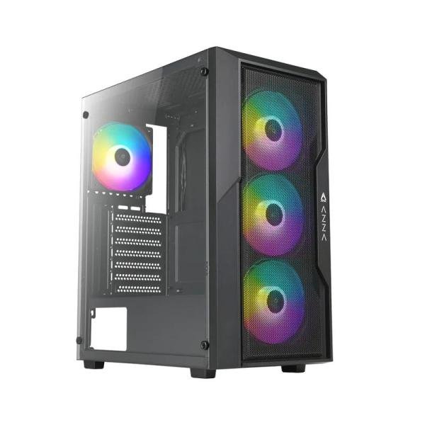 Gabinete AZZA Fighter CSAZ-290 ATX negro