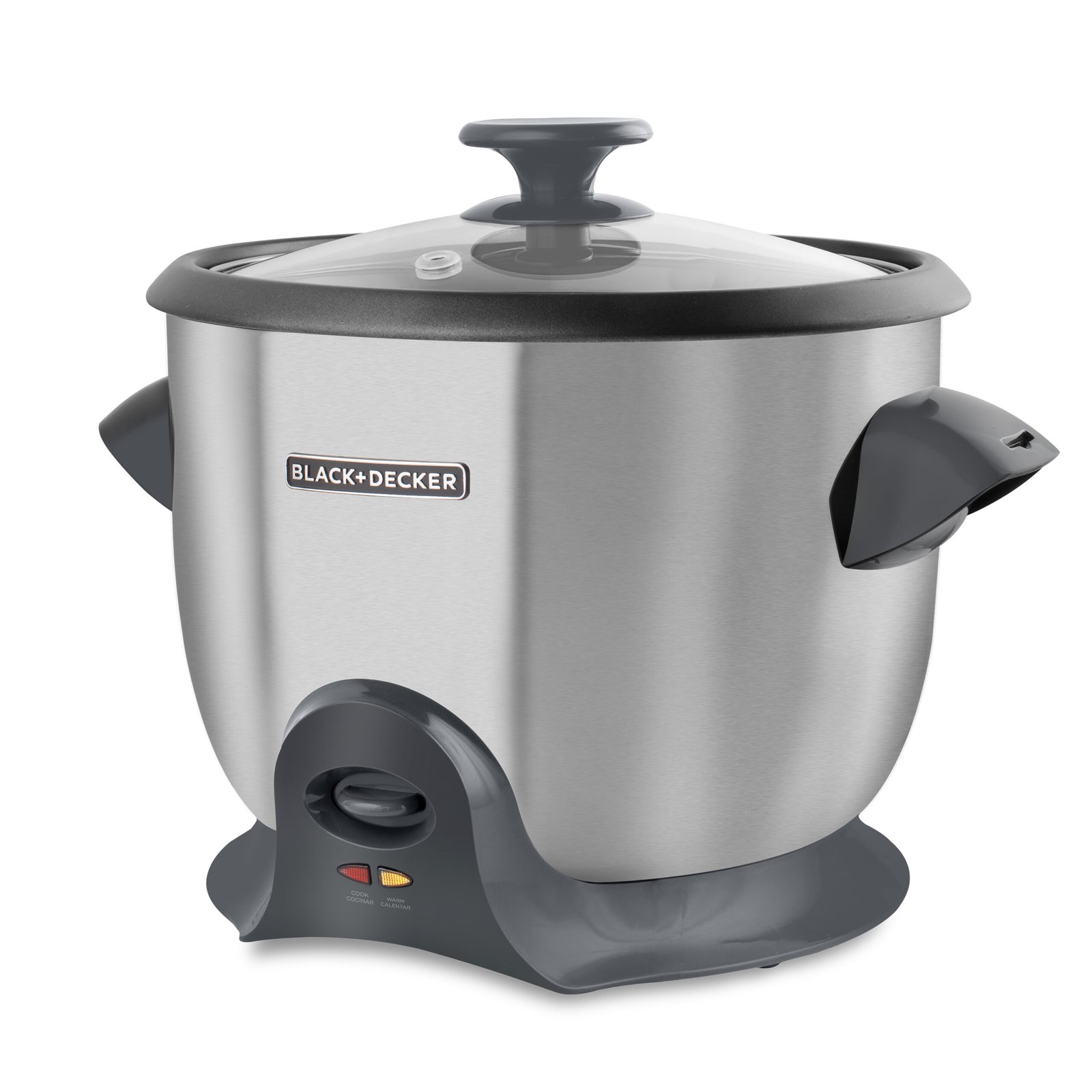 Black + Decker olla arrocera 10 tazas inox RC620SS