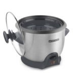 Black + Decker olla arrocera 10 tazas inox RC620SS