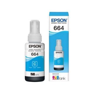 Botella tinta Epson (T664220) CYAN L110/L210/L355/L380