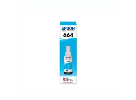 Botella tinta Epson (T664220) CYAN L110/L210/L355/L380