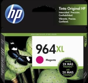 HP cartucho tinta 964XL magenta alto rendimiento 3JA55AL