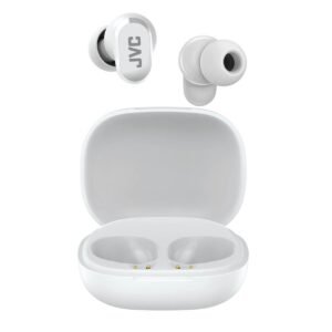 JVC audifonos inalambricos TWS 6.0 resistencia al agua IPX4, 28 hrs auto color blanco - HJ-KRXT040W6
