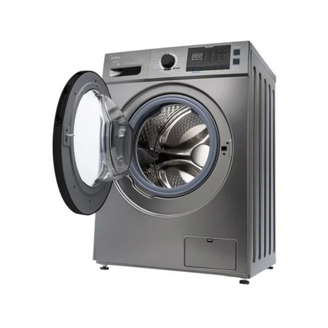 Midea Lavasecadora Carga frontal de 15 kg Gris MF200D150WB/T-CA