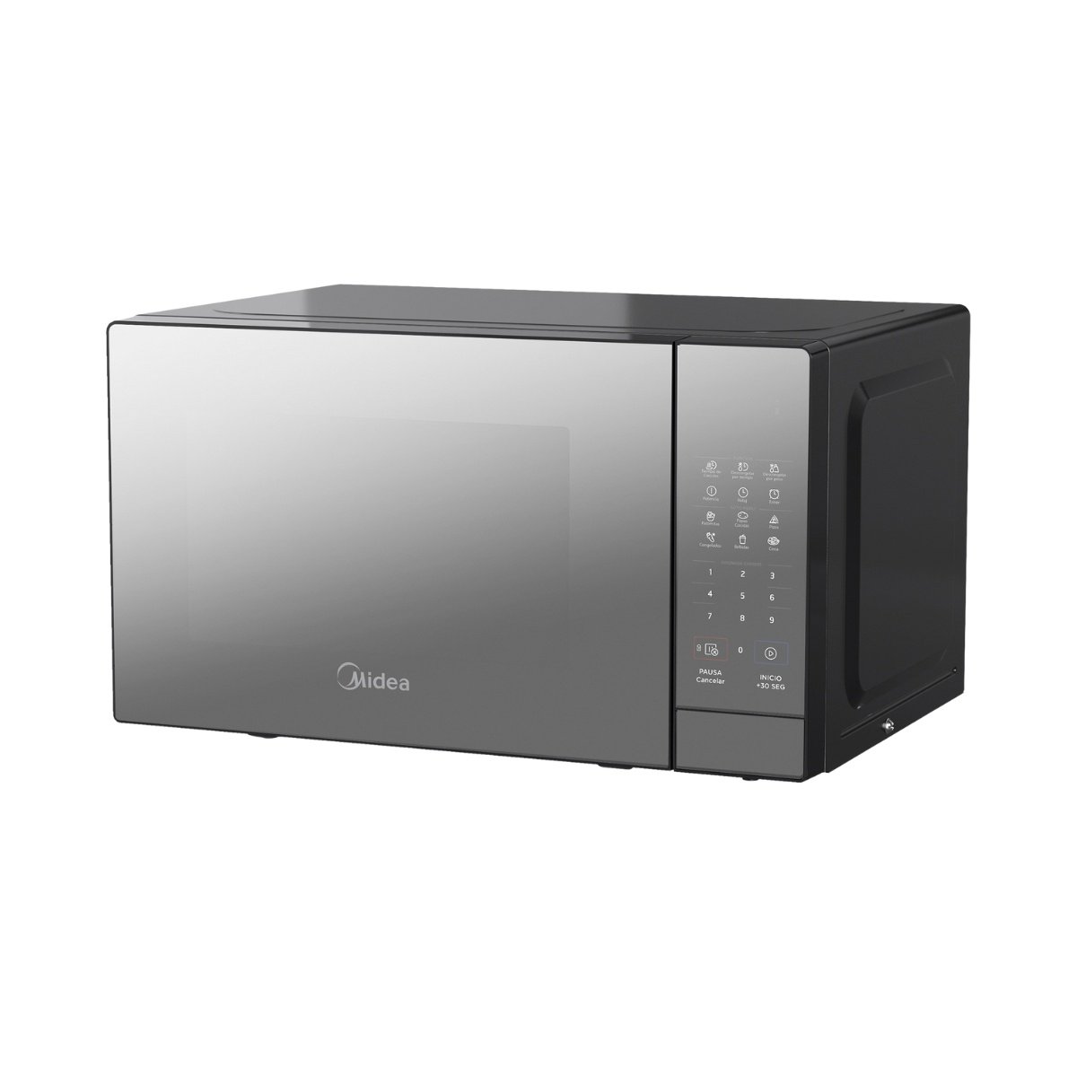 Midea Microondas 0.7 pies Negro MMDR07S2MB