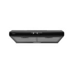 Midea Extractor Campana de pared de 24" Negro MJUD24S3GB