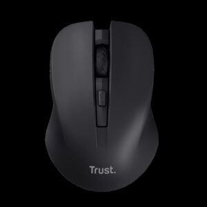 Trust mouse inalambrico eco color negro silencioso - 25084