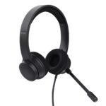 Trust auriculares USB supraaurales para PC microfono con cancelación de ruido y diadema ajustable negro - 25089